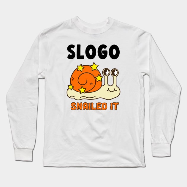 Slogo, I Love Slugs Long Sleeve T-Shirt by Cor Designs